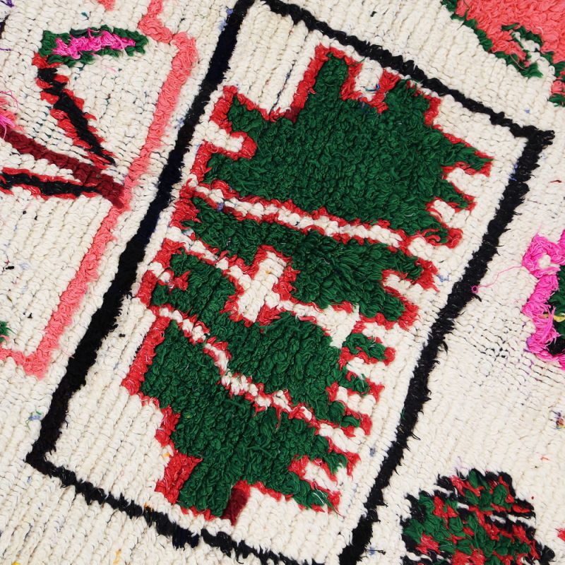 Handmade vintage morrocan rug 235x146cm
