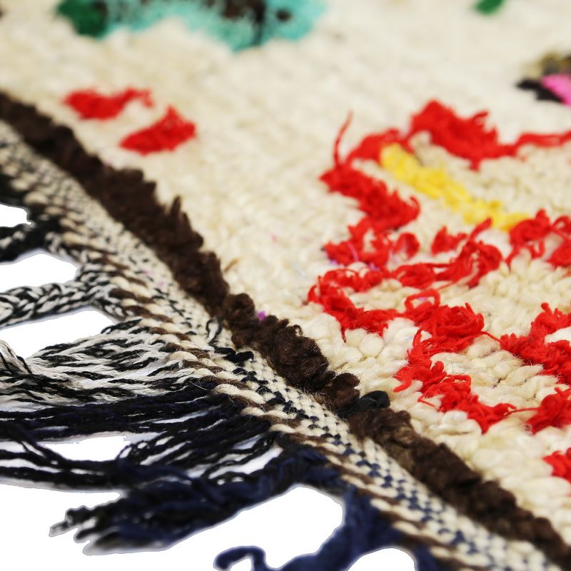 Handmade vintage morrocan rug 235x146cm