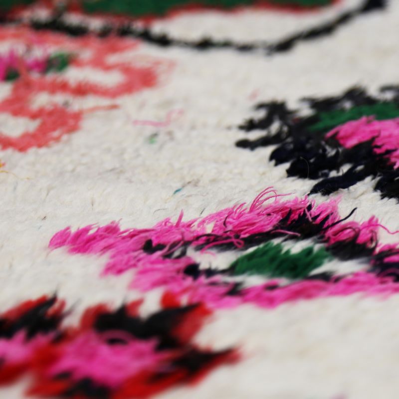 Handmade vintage morrocan rug 235x146cm