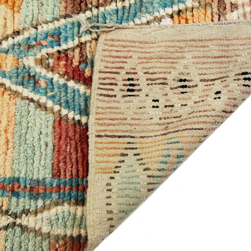 Handmade vintage morrocan rug 244x153cm