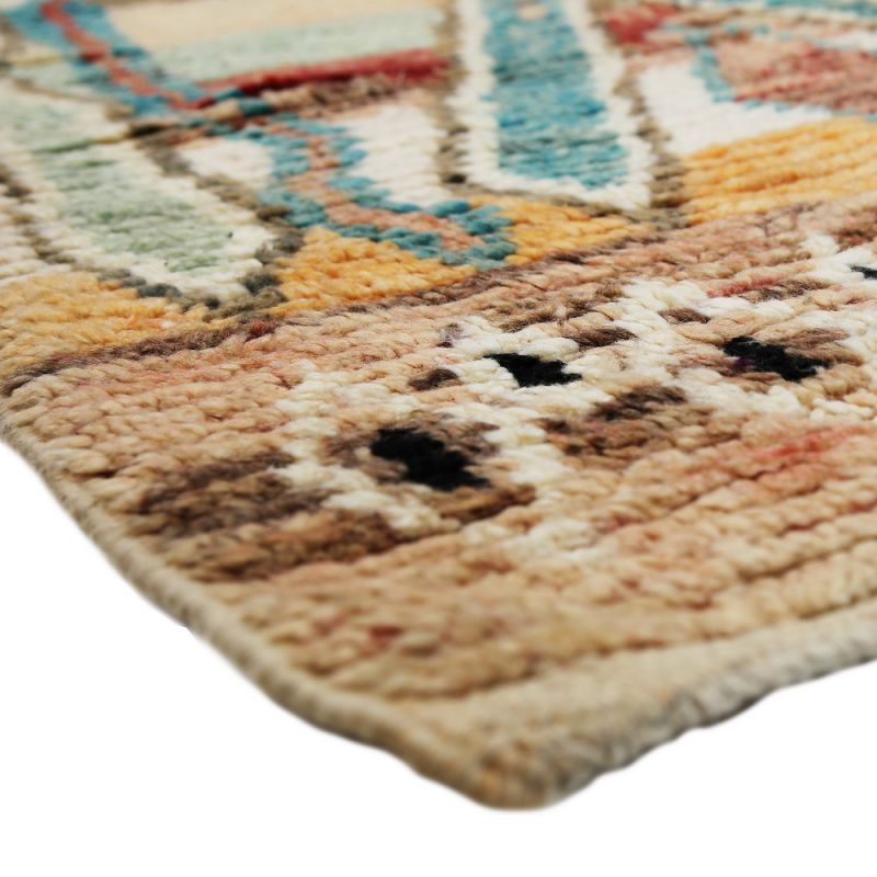 Handmade vintage morrocan rug 244x153cm