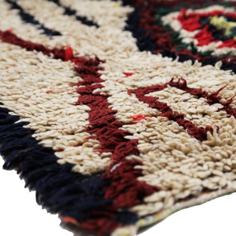 Handmade vintage morrocan rug 276x90cm