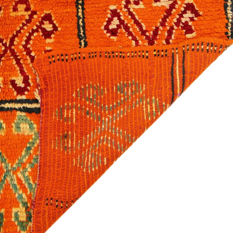 Handmade vintage morrocan rug 226x138cm