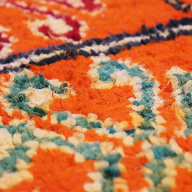 Handmade vintage morrocan rug 226x138cm