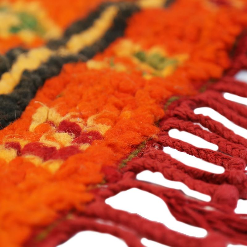 Handmade vintage morrocan rug 226x138cm