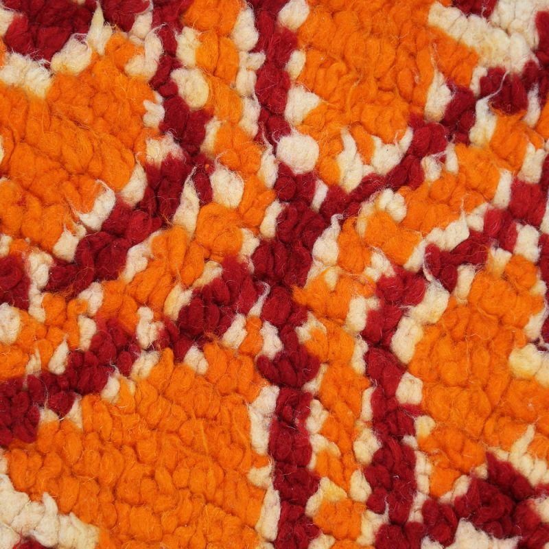 Handmade vintage morrocan rug 226x138cm