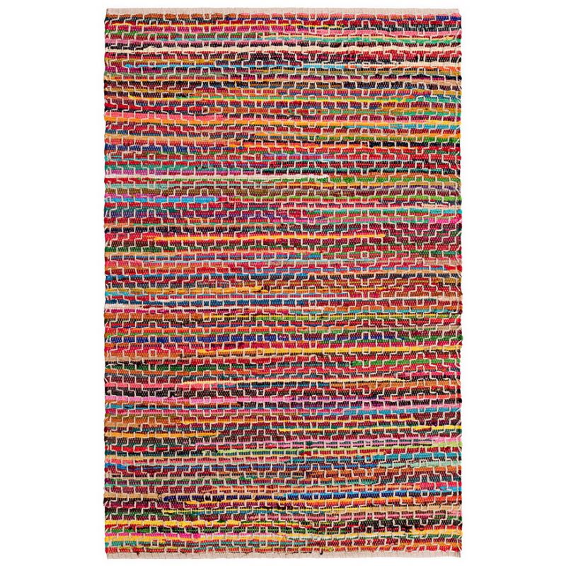 Mandira Cotton Rag Rug with Stitch 120 x 180cm