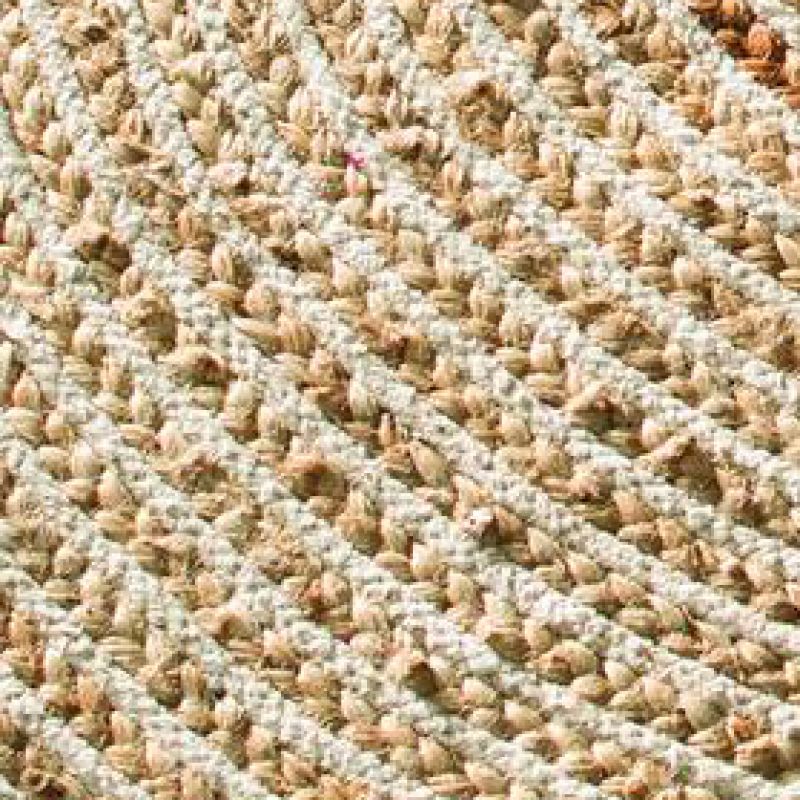 Χαλί στρογγυλό natural 90εκ. 