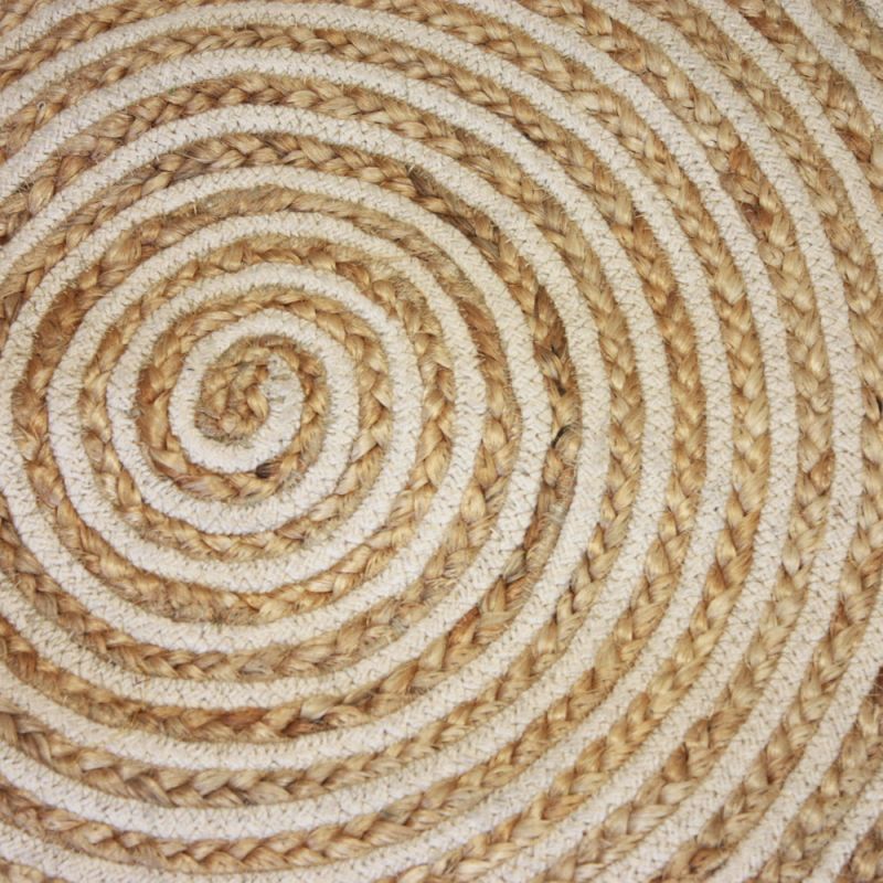 Χαλί στρογγυλό natural 90εκ. 