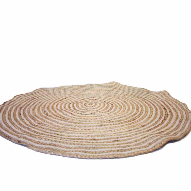 Χαλί στρογγυλό natural 90εκ. 