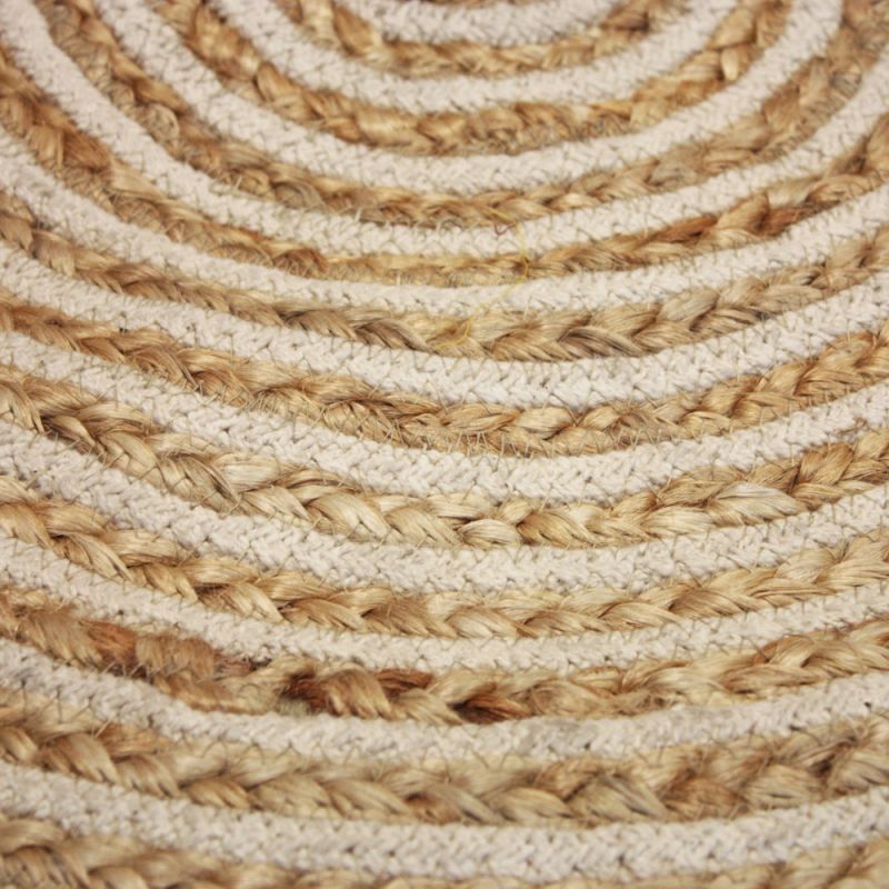 Χαλί στρογγυλό natural 90εκ. 