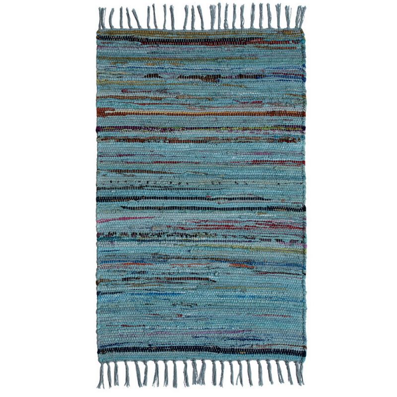 Overdyed Cotton Rag Rug 60 x 90cm