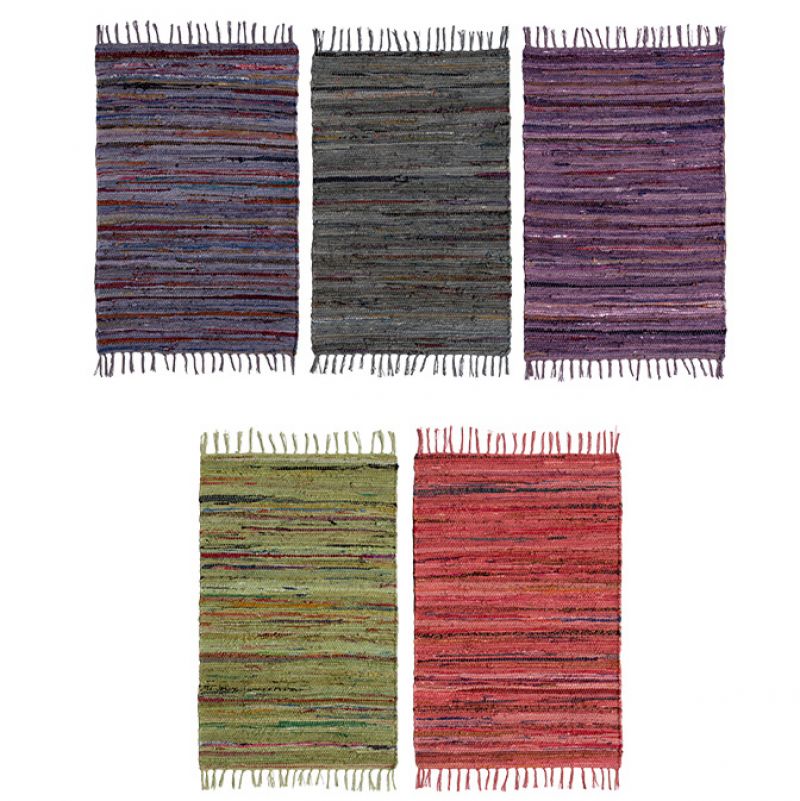 Overdyed Cotton Rag Rug 60 x 90cm