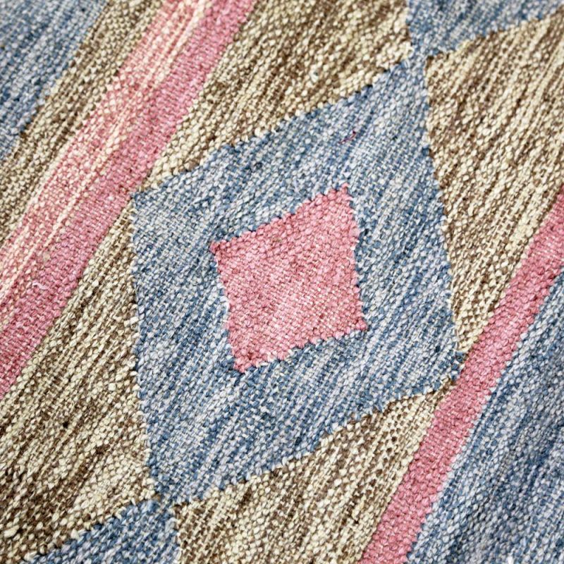 Miramar Handloom Recycled Indian Kilim Rug, 75 x 240cm