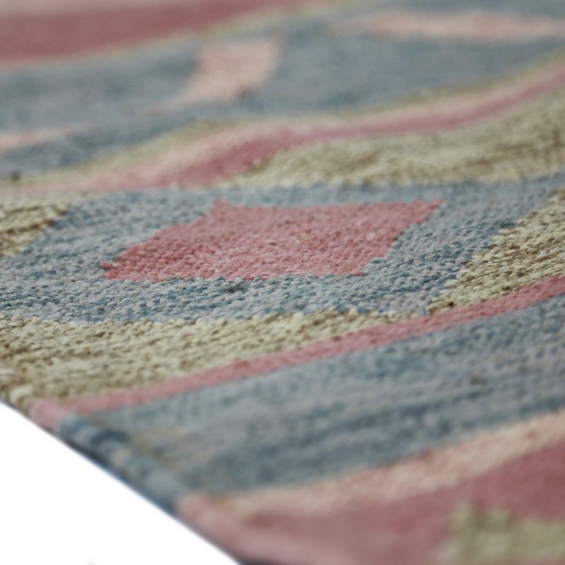 Miramar Handloom Recycled Indian Kilim Rug, 75 x 240cm