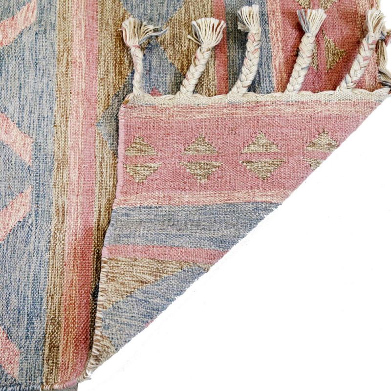 Miramar Handloom Recycled Indian Kilim Rug, 75 x 240cm