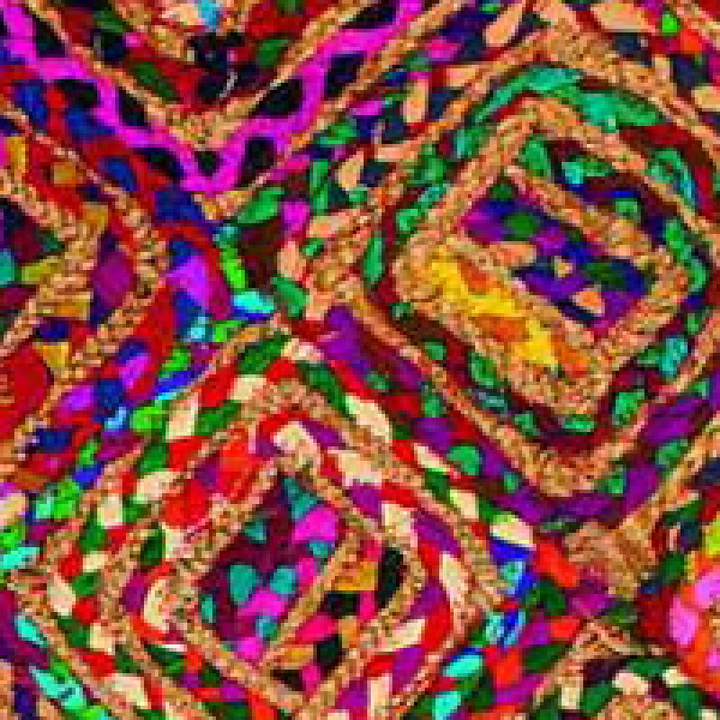 Χαλί Diamond γιούτα chindi 90 x 150εκ.