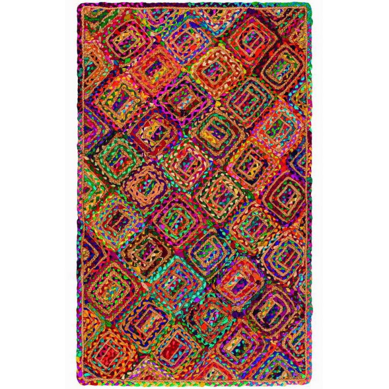 Χαλί Diamond γιούτα chindi 90 x 150εκ.