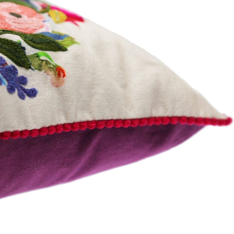 Frida Kahlo cushion off white 45x45cm
