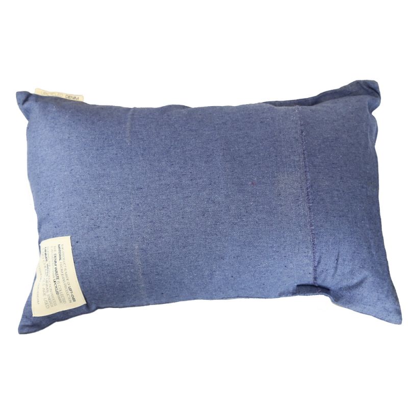 Cushion rectangular dark blue