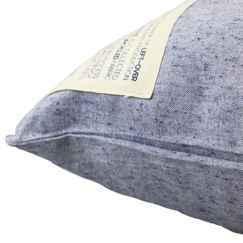 Cushion cover rectangular light blue