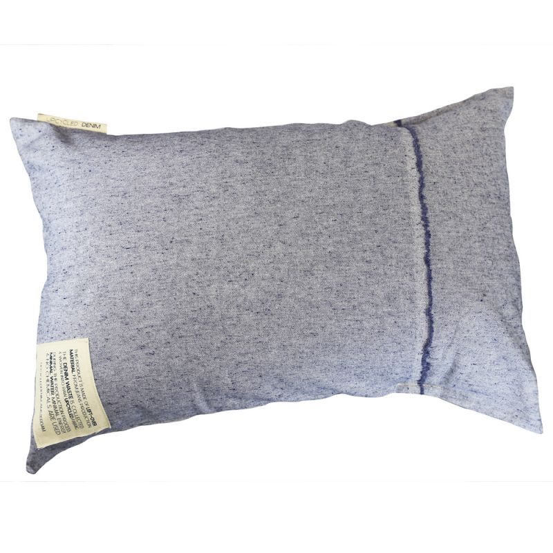 Cushion cover rectangular light blue
