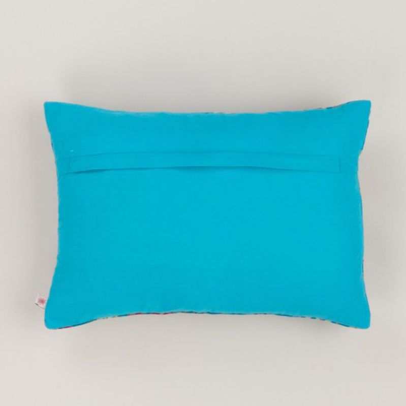 Aqua desire velvet cushion cover