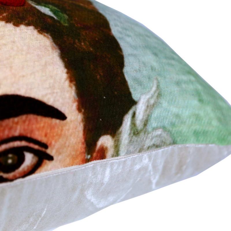 Frida Kahlo velvet Cushion 35x65 cm