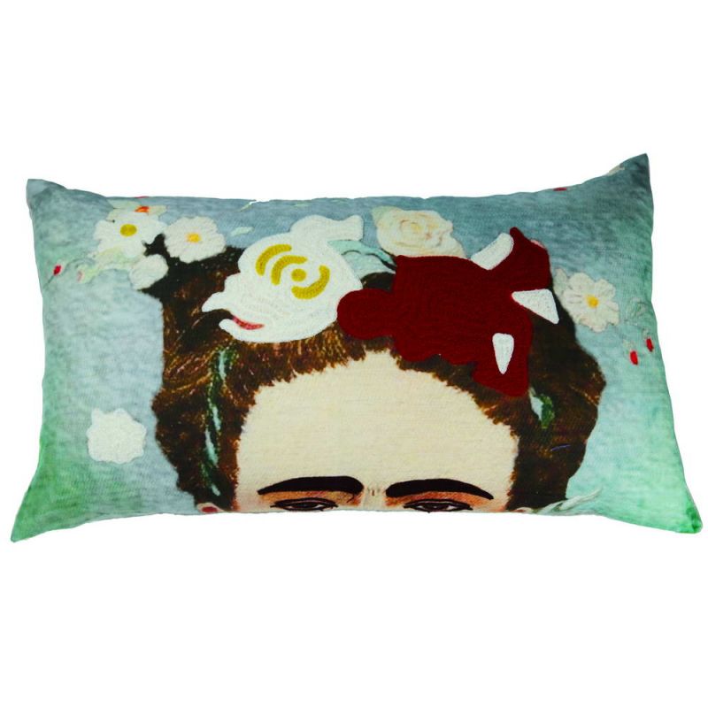 Frida Kahlo velvet Cushion 35x65 cm