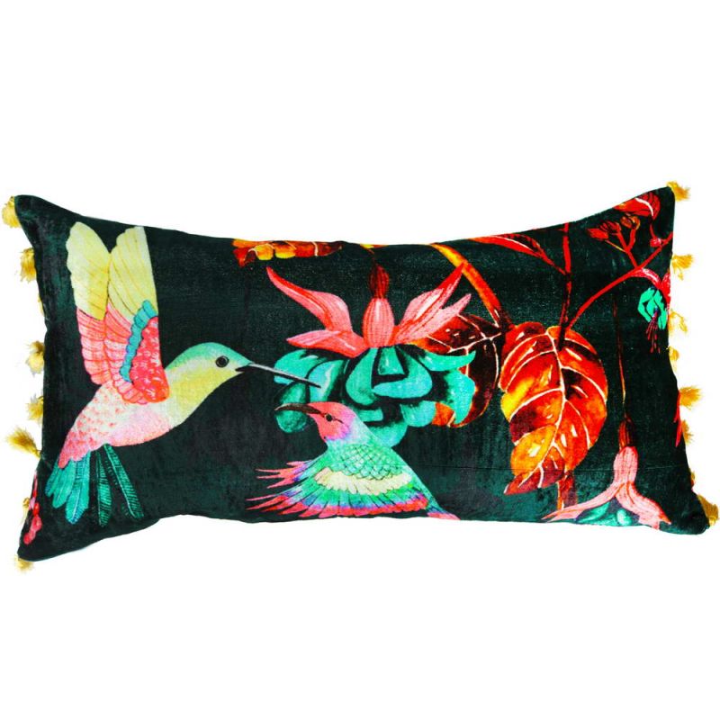 Μαξιλάρι 35x65 κολίμπρι βελούδο