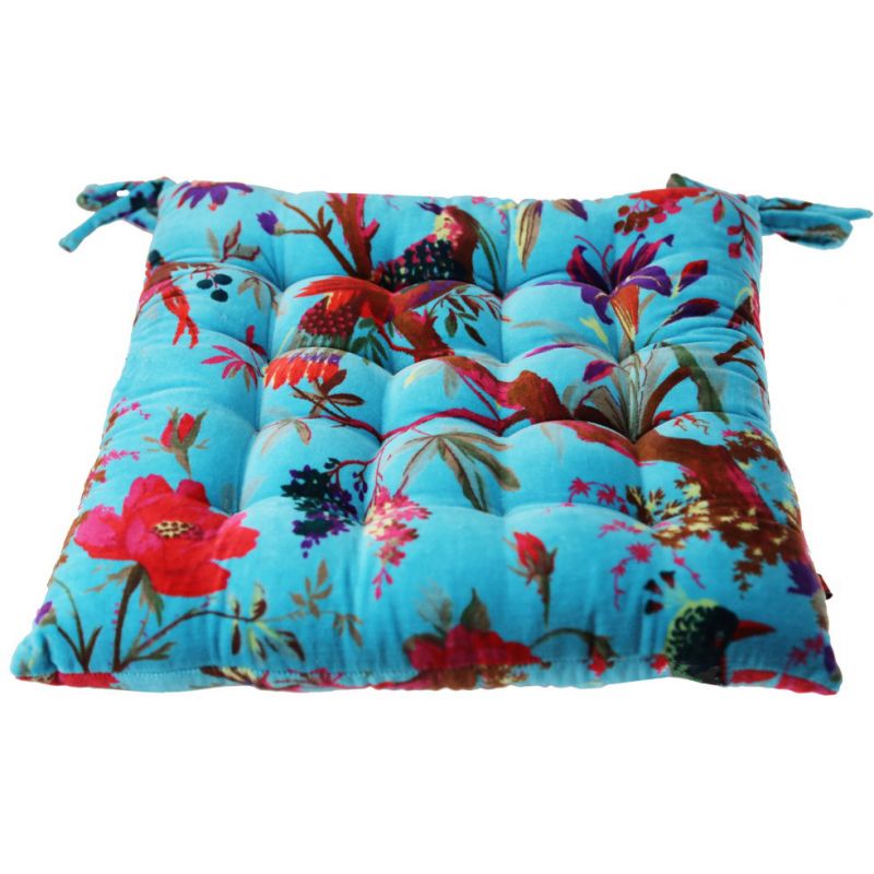 Chairpad cotton velvet cushion