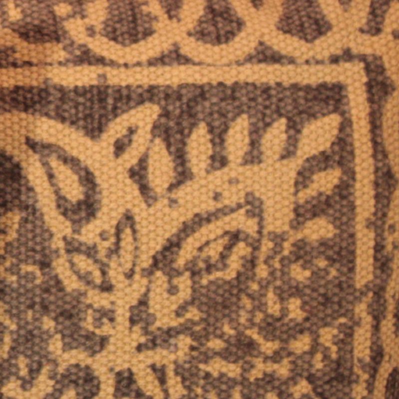 Handprinted cushion, Charcoal 45 x 45cm