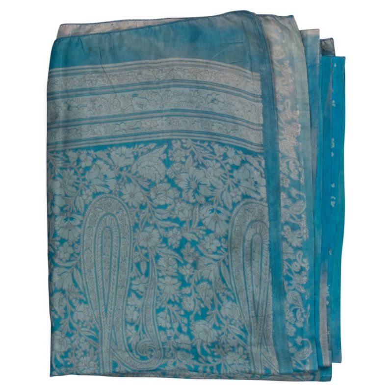Old silk sari approx 5m asst'd