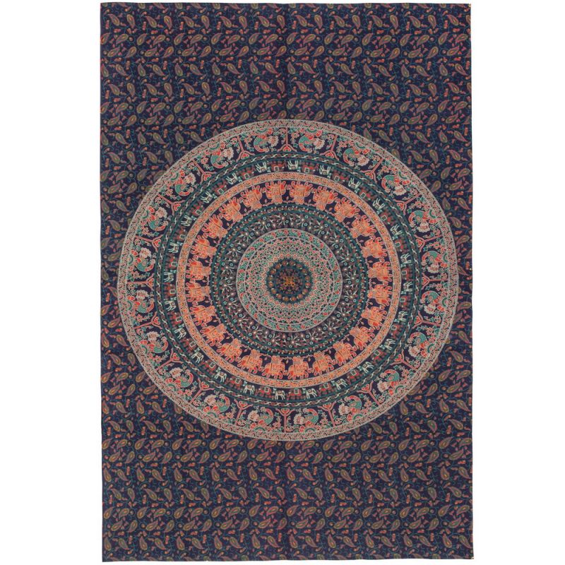 Jaipur cotton wallhanging/tapestry single 140x220cm