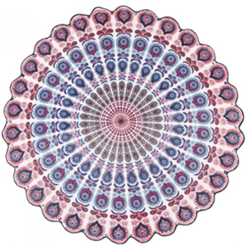 Ροτόντα Mandala 180εκ. - Μωβ