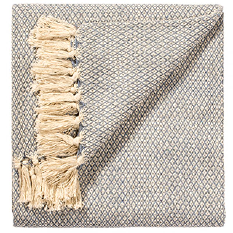 Ριχτάρι σιέλ SM Diamond 125x150εκ.