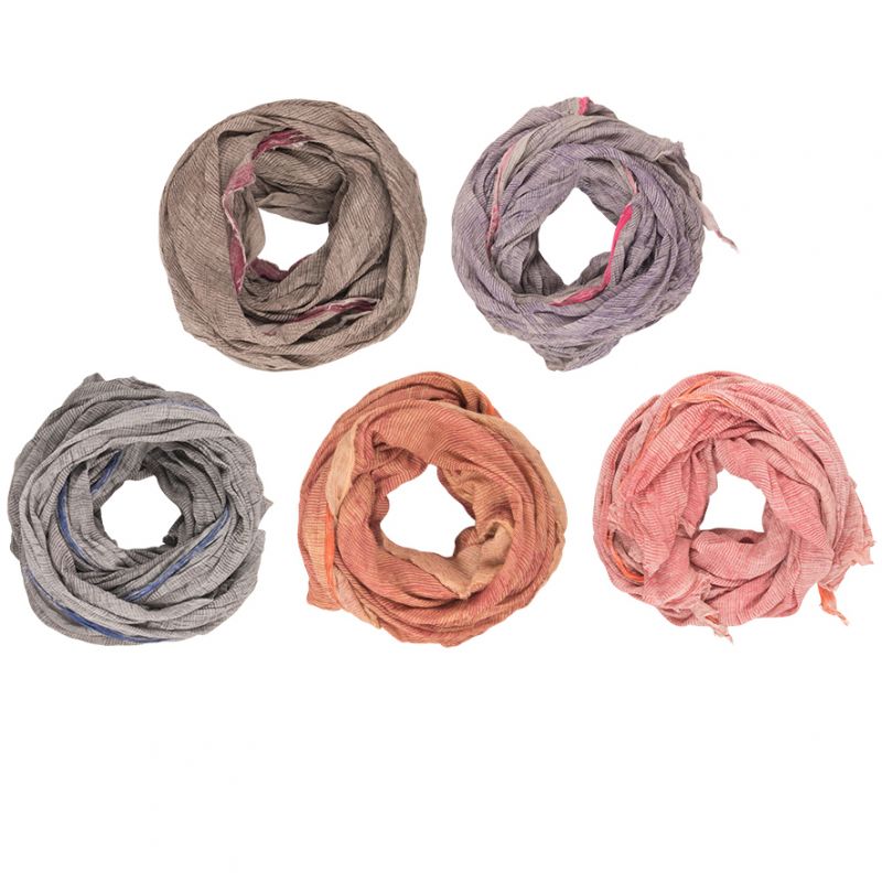 Φουλάρι με μουτζούρες 100x180εκ.