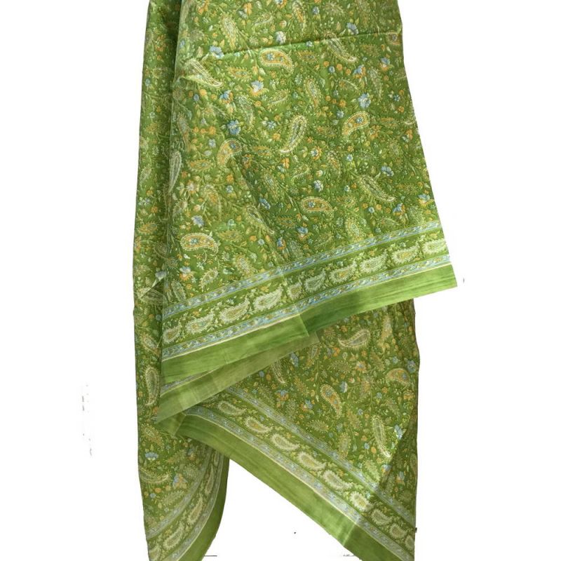 Recycled Sari Printed Sarong in Bag