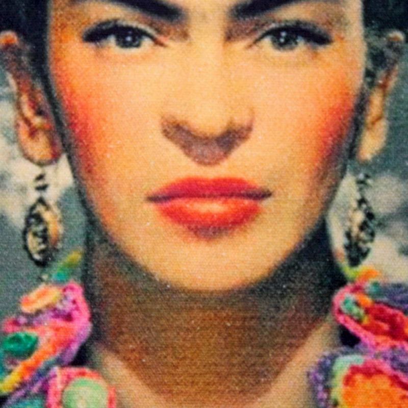 Shopping bag Frida Kahlo Grey