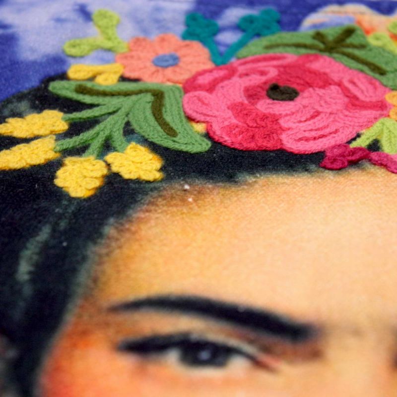 Shopping bag Frida Kahlo Blue