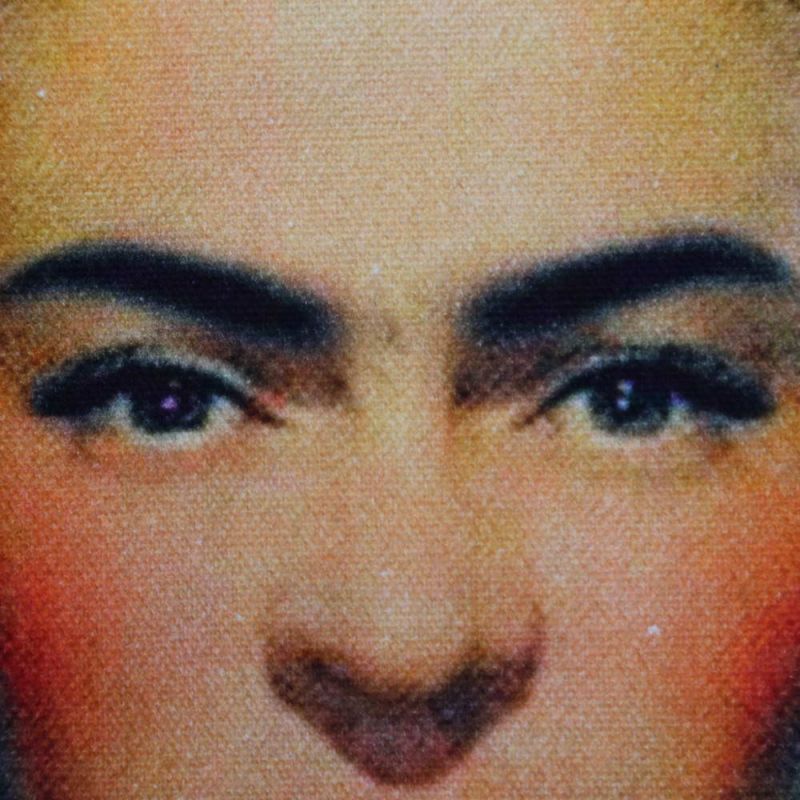 Shopping bag Frida Kahlo fuschia