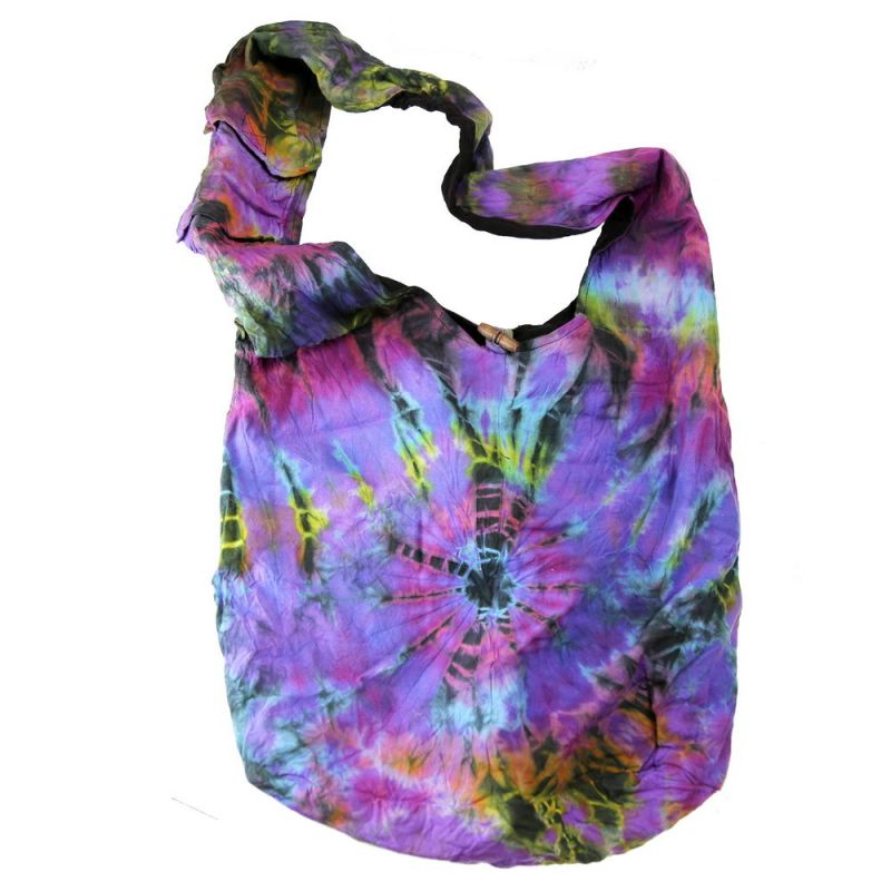 Cotton Tie Dye Jogi Bag