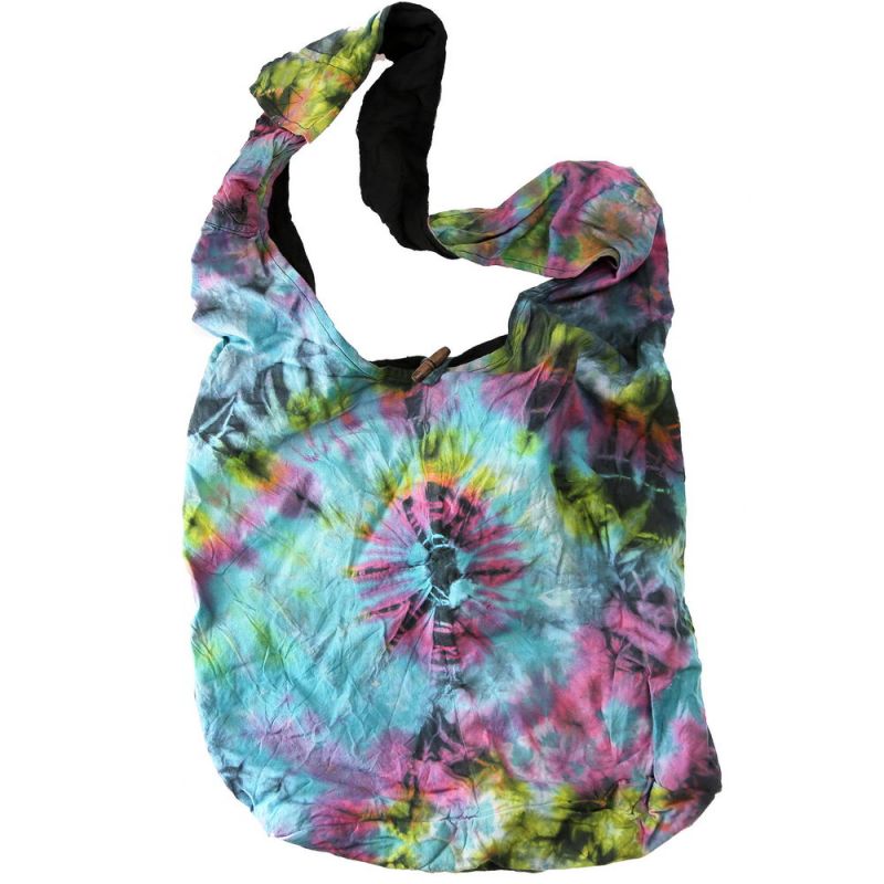 Cotton Tie Dye Jogi Bag