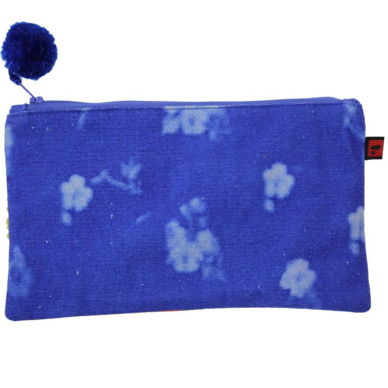 Cosmetic bag Frida Kahlo blue