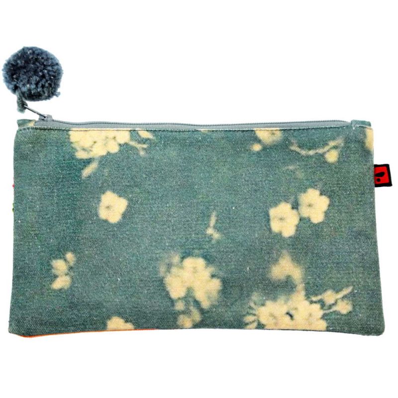 Cosmetic bag Frida Kahlo grey