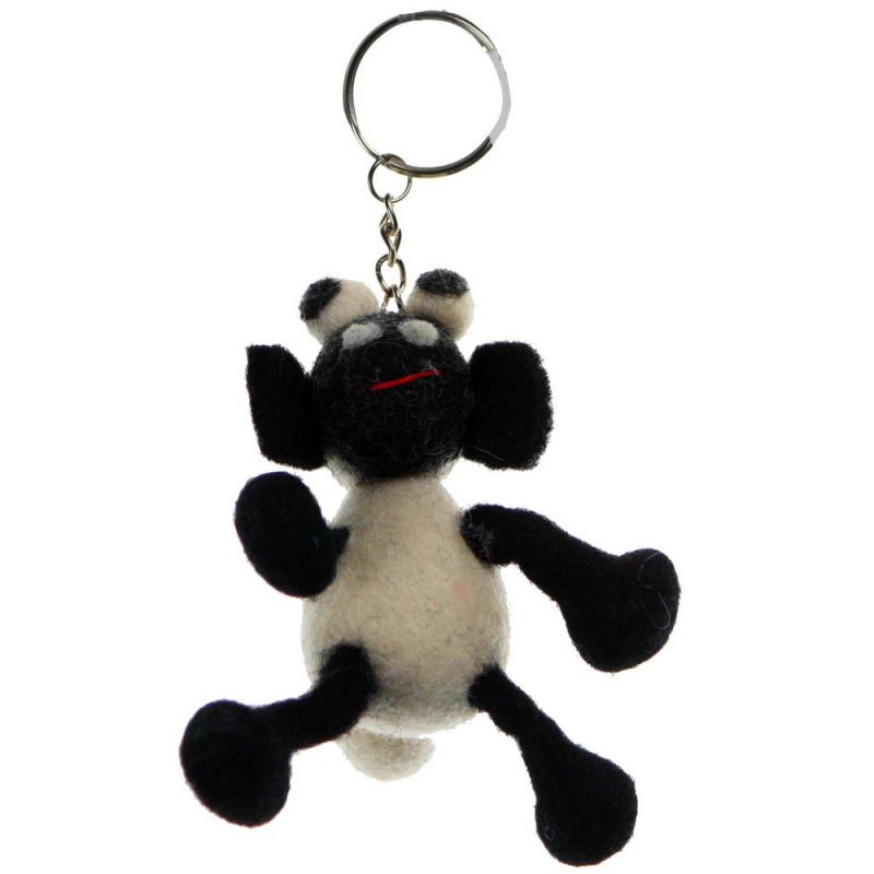 Keyring sheep - black & white