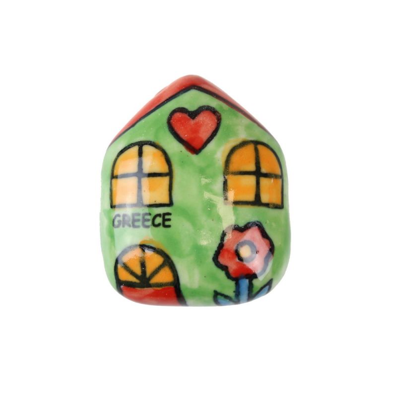 Ceramic Fridge Magnet with 
Text 