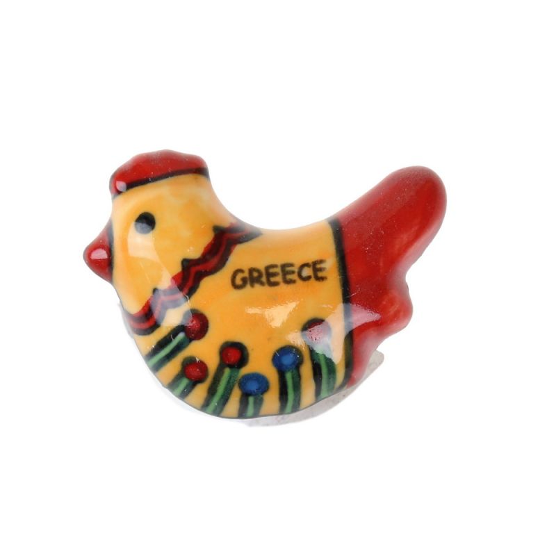 Ceramic Fridge Magnet with 
Text 