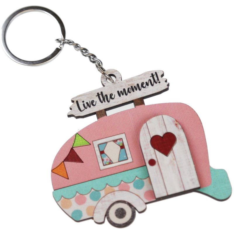 Keyring caravan 7,5cm