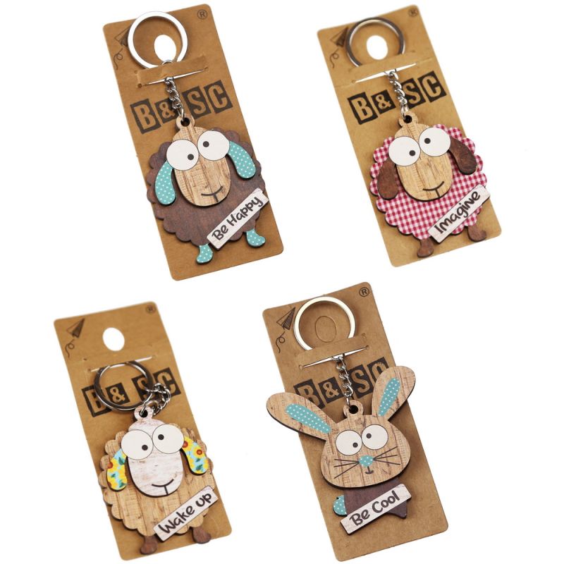 Keychain with animal